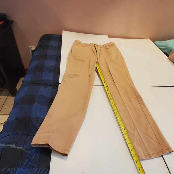 Jones New York  Straight Slimming Beige Jeans size 16 - Picture 6 of 11